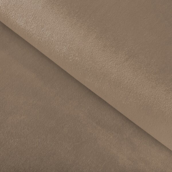 Biante Zamatový záves Velvet Prémium SVP-034 Kávovo hnedý - šírka 135 cm 135x140 cm
