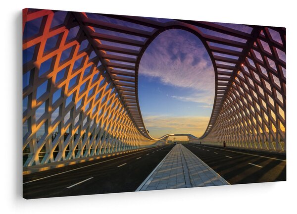 Obraz modernej architektúry mosta (90x60 cm)