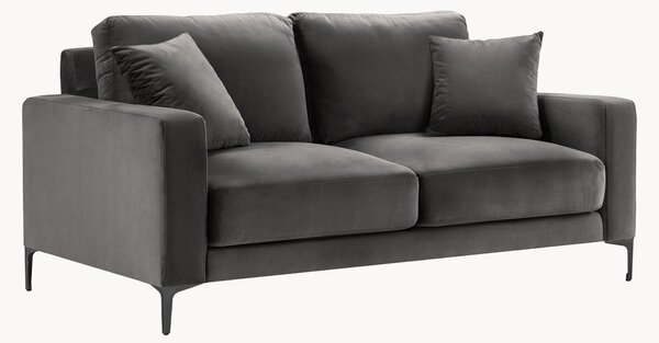 Pohovka v zamatovom vzhľade Venus (2-miestna), Š 158 cm
