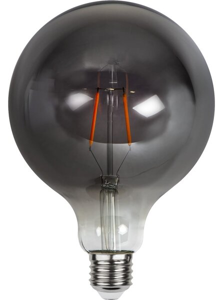 Teplá LED/filamentová žiarovka E27, 2 W Plain Smoke – Star Trading