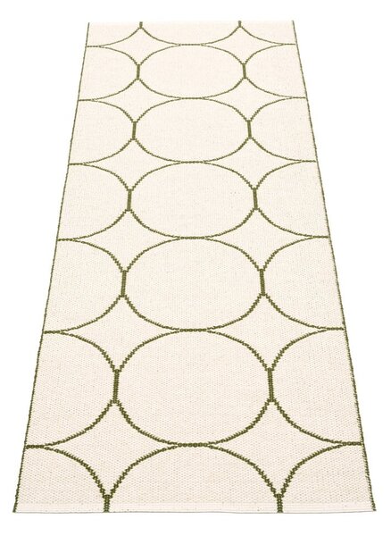 Tmavozelený vnútorný a vonkajší behúň 70x200 cm Boo Dark Olive – Pappelina