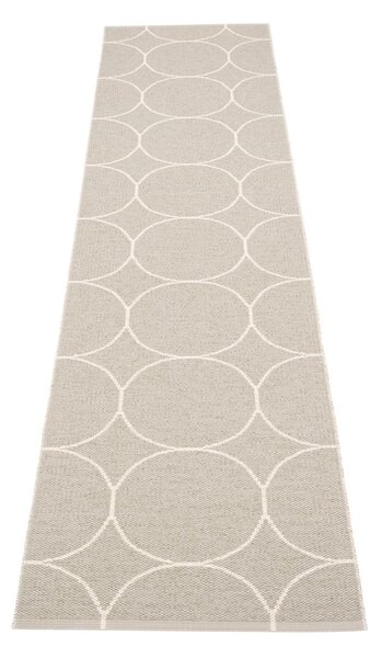 Krémový vnútorný a vonkajší behúň 70x300 cm Boo Linen – Pappelina