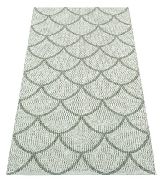 Zelený vnútorný a vonkajší behúň 70x150 cm Kotte Army Sage – Pappelina