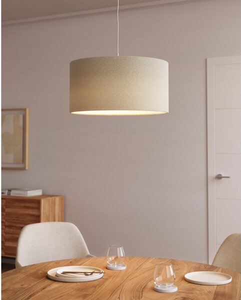 Krémové tienidlo ø 50 cm Nazli – Kave Home