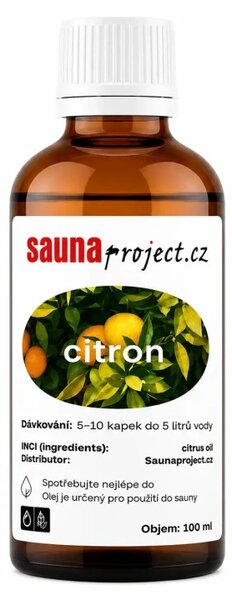 Saunaproject esencia do sauny citrus 50ml