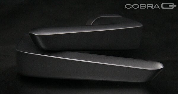 Dverné kovanie COBRA INFINITY-S (čierna), kľučka-kľučka, Otvor na cylindrickú vložku PZ, COBRA ČIERNA