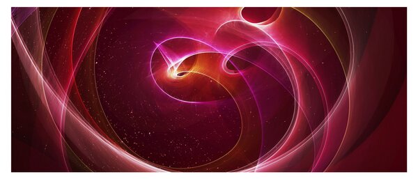 Obraz - Svetelné linky (120x50 cm)