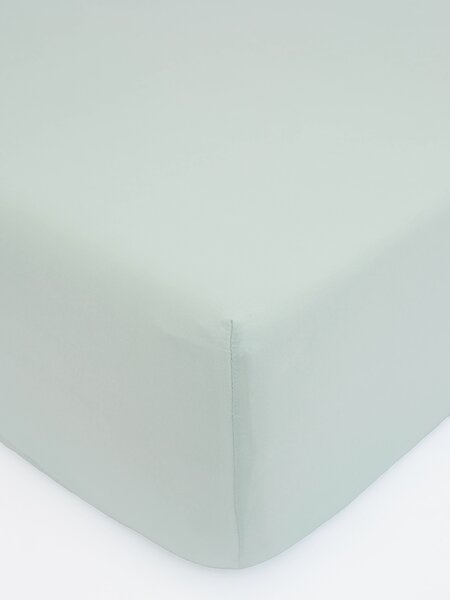 Jersey plachta do postieľky Classic 60 x 120 cm – mätová