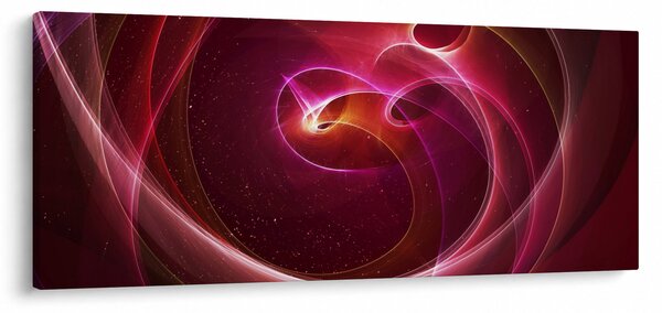 Obraz - Svetelné linky (120x50 cm)