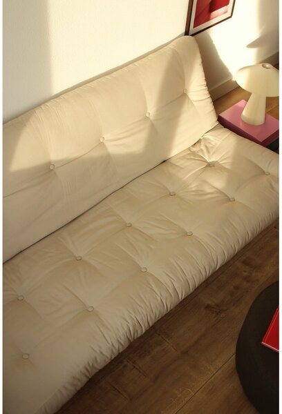Sivobéžová ľanová pohovka 200 cm Lean – Karup Design