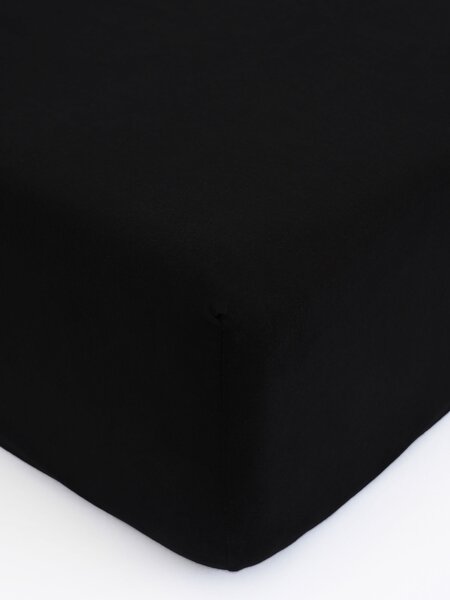 Jersey plachta Classic 90 x 200 cm – čierna