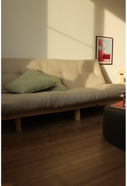 Sivobéžová ľanová pohovka 200 cm Lean – Karup Design