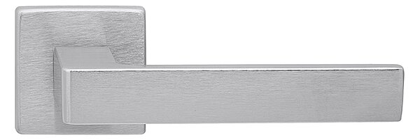 Dverové kovanie TWIN LEKO CUBOID BA Z 208S HR (CH-SAT), kľučka-kľučka, Otvor pre obyčajný kľúč BB, Twin CH-SAT (chróm matný)