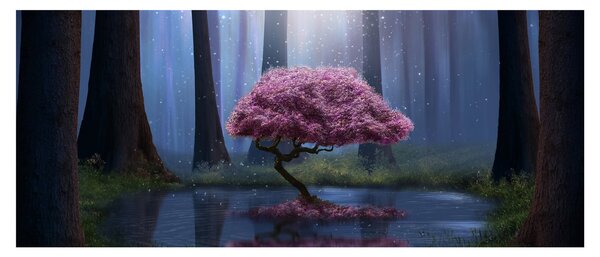 Obraz - Magická noc (120x50 cm)
