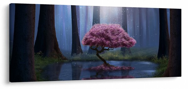 Obraz - Magická noc (120x50 cm)