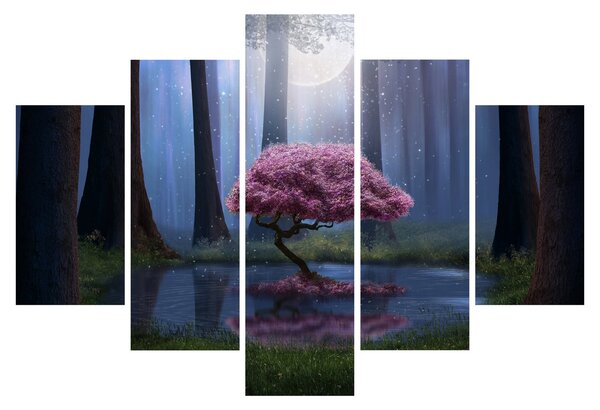 Obraz - Magická noc (150x105 cm)