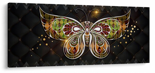 Obraz - Čarovný motýľ (120x50 cm)