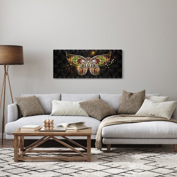 Obraz - Čarovný motýľ (120x50 cm)