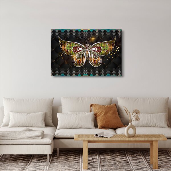 Obraz - Čarovný motýľ (90x60 cm)