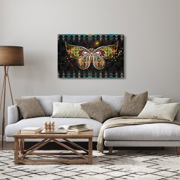 Obraz - Čarovný motýľ (90x60 cm)