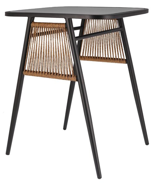 Dekorstudio Záhradný balkónový set z technoratanu 3-dielny – béžový
