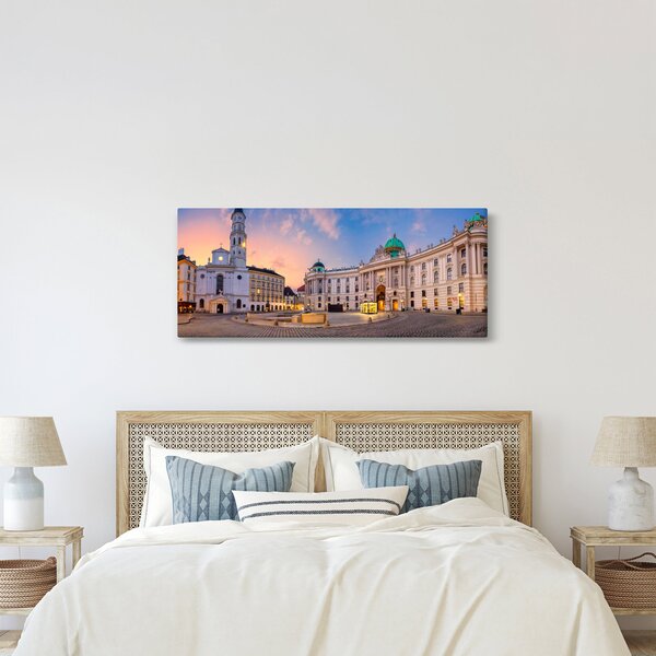 Obraz - Rakúsko, Viedeň (120x50 cm)