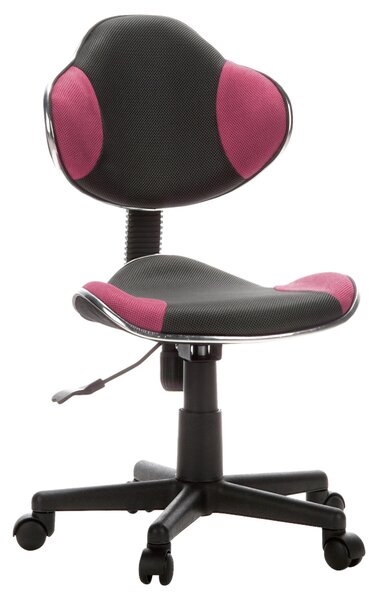 OTOČNÁ STOLIČKA PRE MLÁDEŽ, sivá, pink MID.YOU - Online Only detský nábytok, Online Only