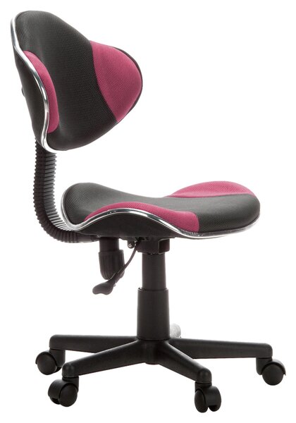 OTOČNÁ STOLIČKA PRE MLÁDEŽ, sivá, pink MID.YOU - Online Only detský nábytok, Online Only