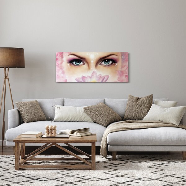 Obraz - Očarujúce oči (120x50 cm)