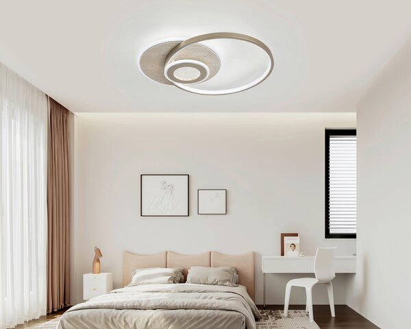 STROPNÉ LED SVIETIDLO, 54,5/43/8 cm Novel - Interiérové svietidlá