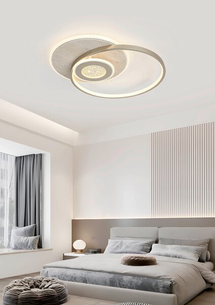 STROPNÉ LED SVIETIDLO, 54,5/43/8 cm Novel - Interiérové svietidlá