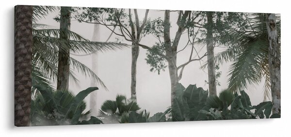 Obraz - Jungle v rannej hmle (120x50 cm)