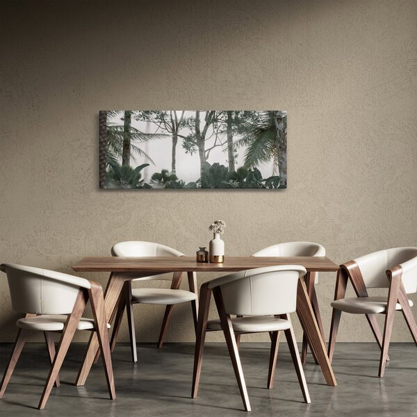 Obraz - Jungle v rannej hmle (120x50 cm)