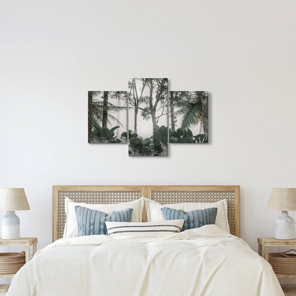 Obraz - Jungle v rannej hmle (90x60 cm)