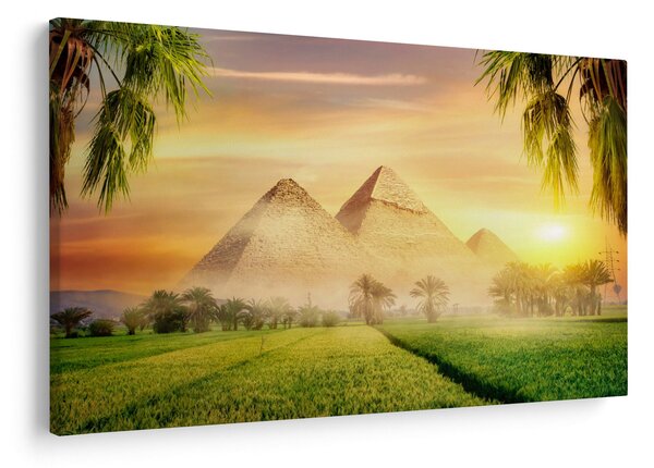 Obraz - Pyramídy (90x60 cm)