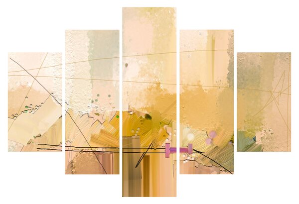 Obraz - Abstrakcia, olejomaľba (150x105 cm)