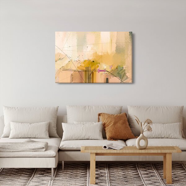 Obraz - Abstrakcia, olejomaľba (90x60 cm)