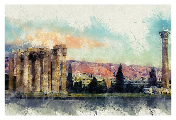 Obraz - Akropolis, Atény, Grécko (90x60 cm)