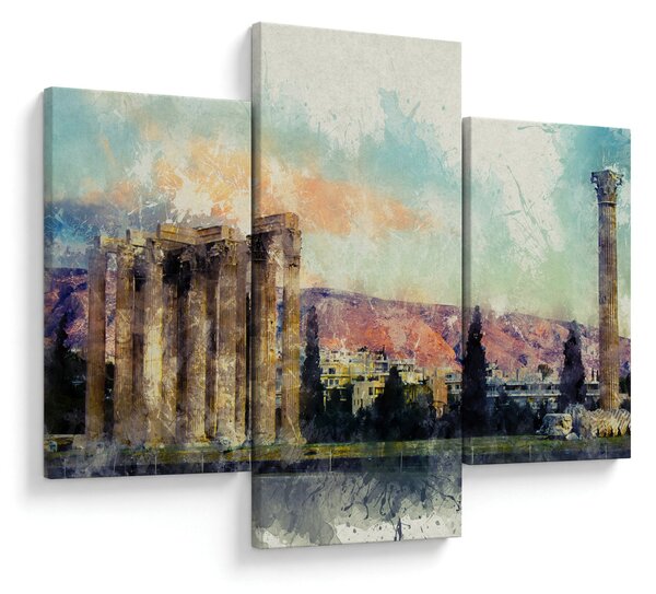 Obraz - Akropolis, Atény, Grécko (90x60 cm)