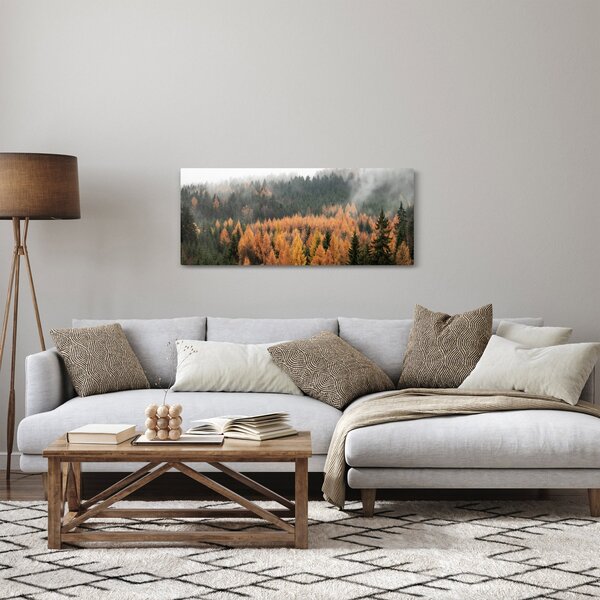 Obraz - Jesenný les (120x50 cm)
