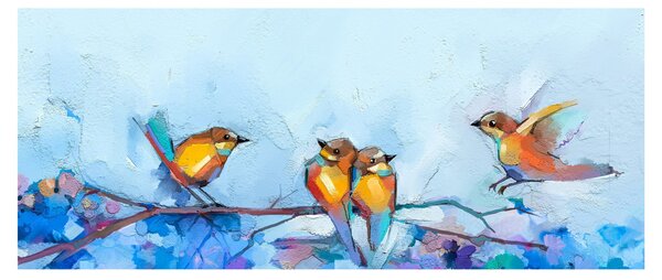 Obraz - Prebudenie prírody (120x50 cm)