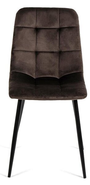 Jedálenský set 4x stoličky + stôl 120 cm AVENBERG BLACK MARBLE