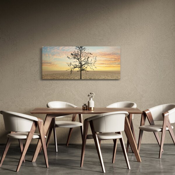 Obraz - Strom na púšti (120x50 cm)