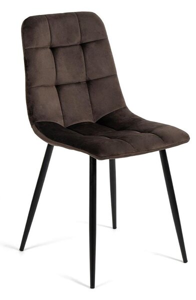 Jedálenský set 4x stoličky + stôl 120 cm AVENBERG BLACK MARBLE