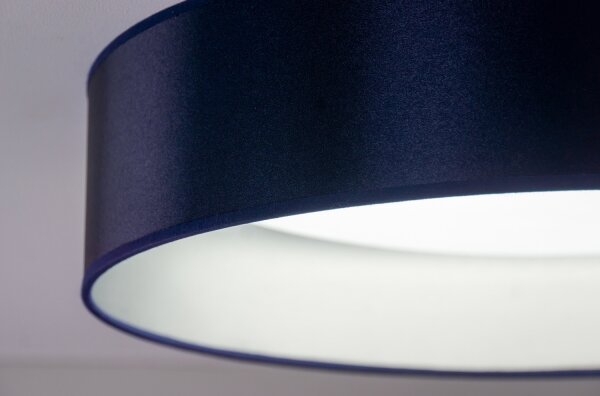 Duolla - LED Stropné svietidlo ROLLER LED/24W/230V pr. 45 cm modrá/strieborná