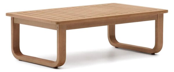 MUZZA Záhradný konferenčný stolík caltesa 100 x 60 cm prírodný