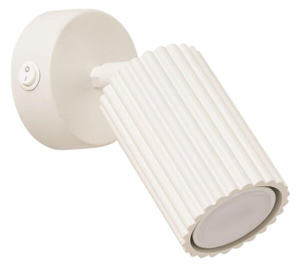 Sollux SL.1598 - Nástenné bodové svietidlo KARBON 1xGU10/10W/230V krémová