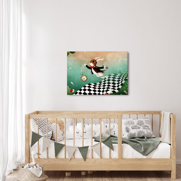 Obraz - Fantasy zajačik (70x50 cm)