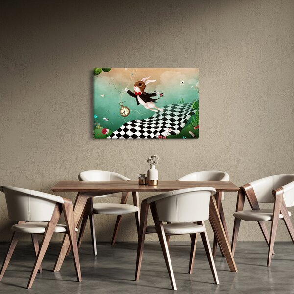 Obraz - Fantasy zajačik (90x60 cm)