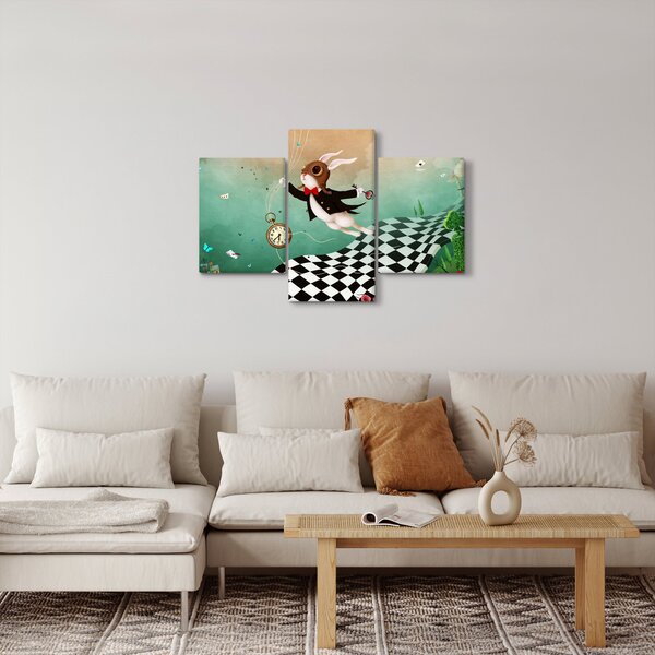 Obraz - Fantasy zajačik (90x60 cm)